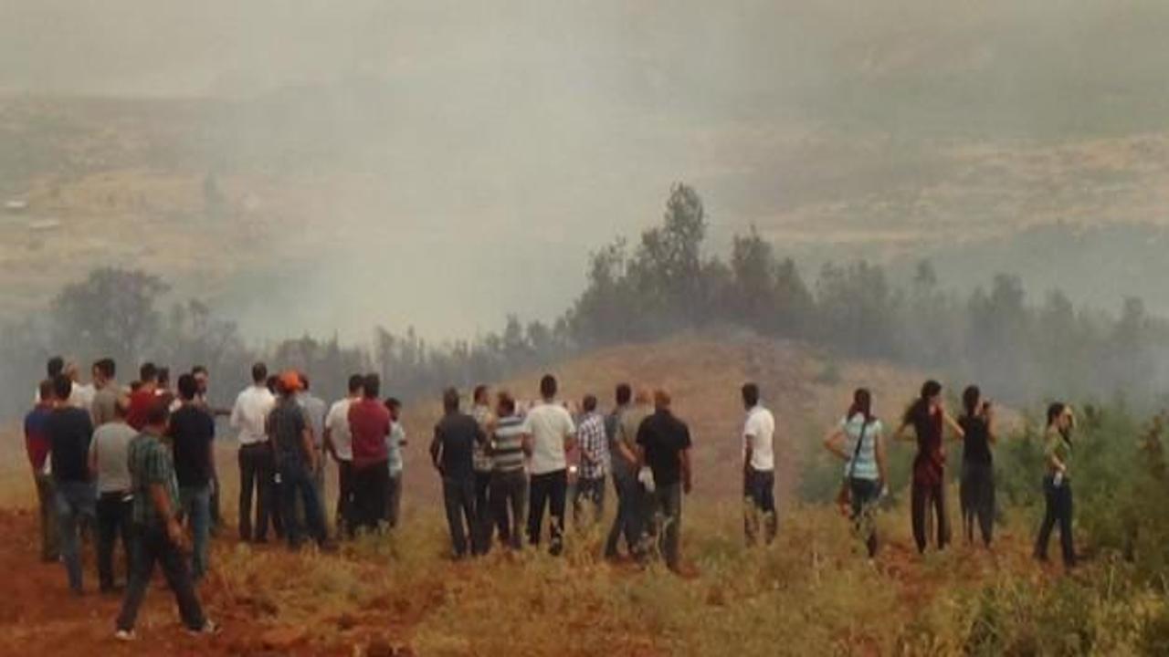 Tunceli'de iki ayrı yerde yangın &ccedil;ıktı 