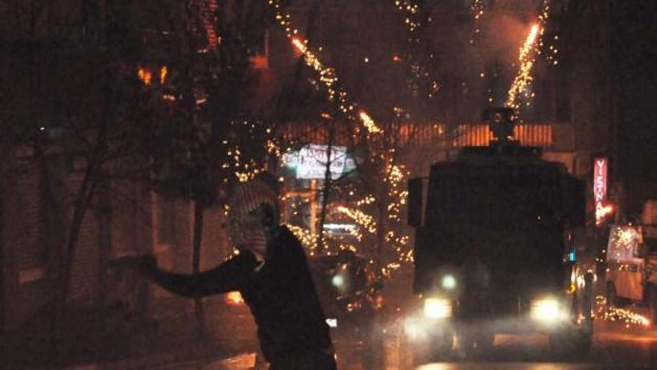 Tunceli'de izinsiz gösteriye polis müdahelesi