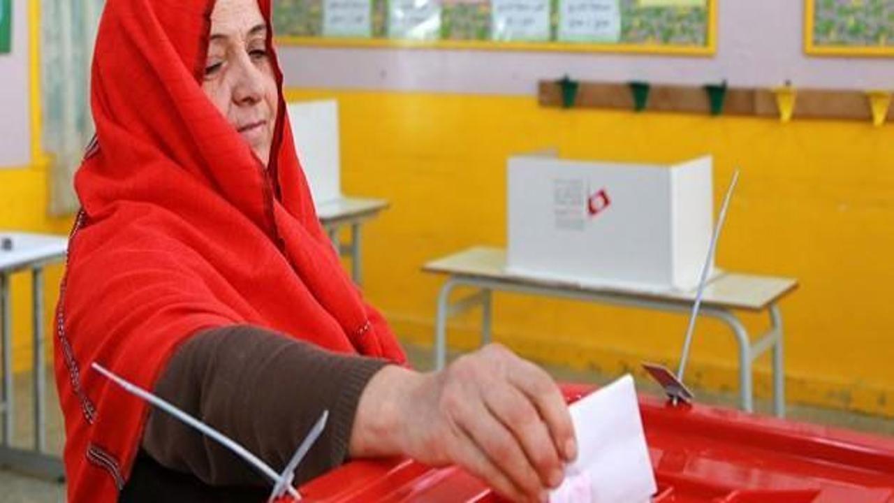 Tunus'ta oy verme işlemi tamamlandı
