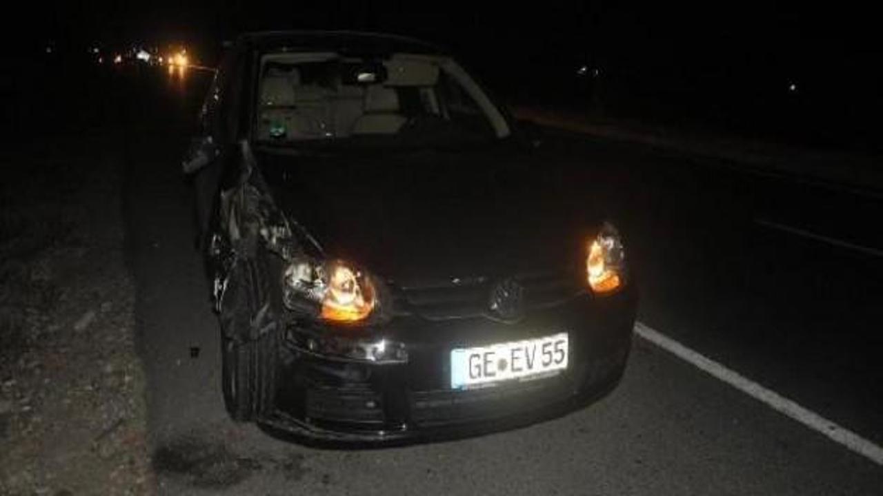 Turgutlu'da trafik kazası: 1 ölü, 1 yaralı