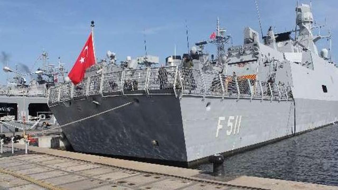 Türk donanması Ümit Burnu yolunda