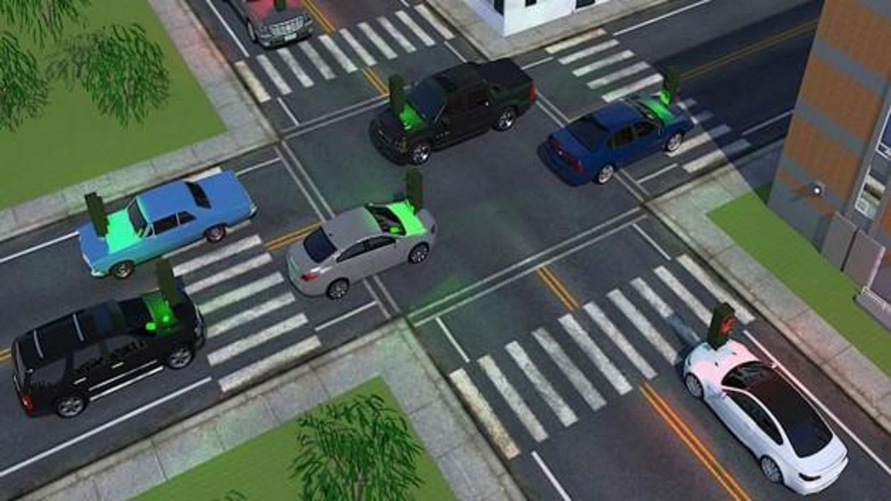 T&uuml;rk m&uuml;hendisin m&uuml;thiş keşfi: Sanal trafik ışığı!