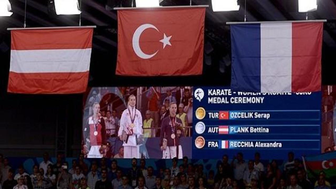 Türkiye Bakü 2015'te 3. sırada