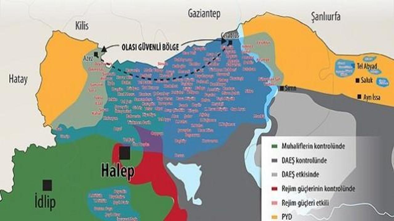 Türkmen varlığı da güvenli bölgeye bağlı