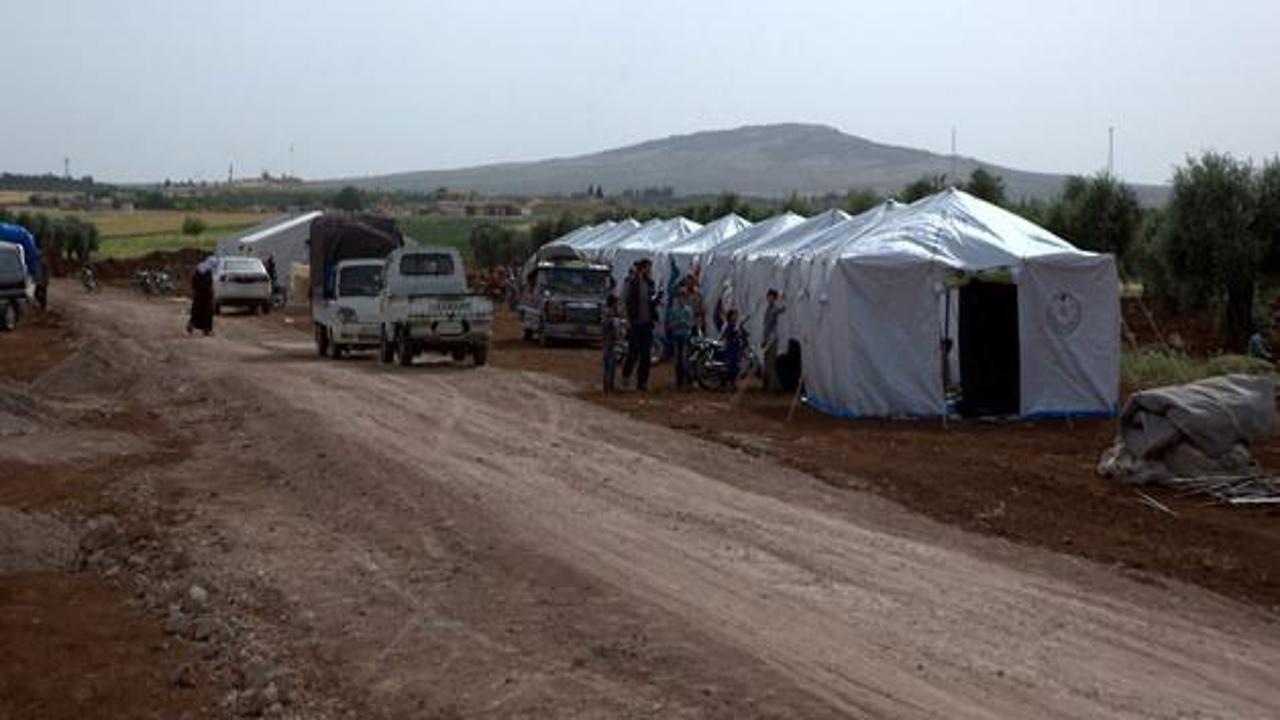 Türkmenler, İHH'nın kampına sığındı