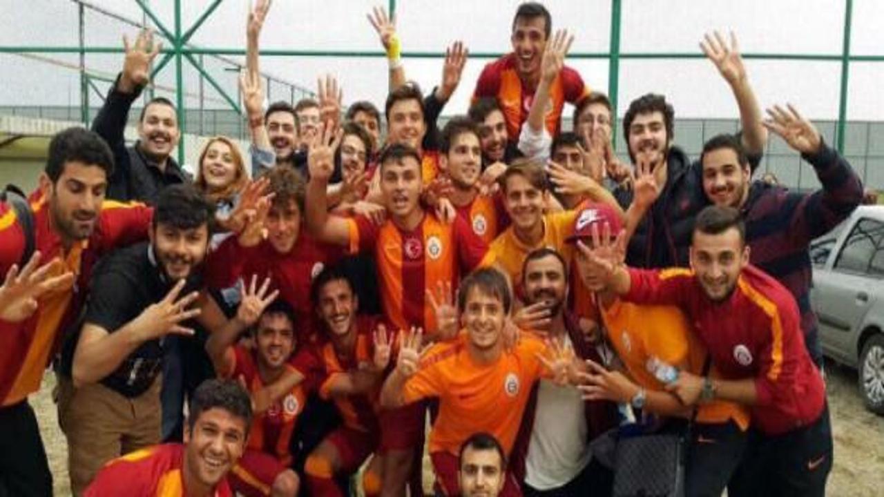 U21'de de şampiyon Galatasaray
