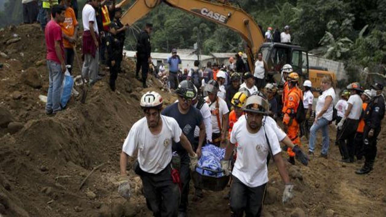 Guatemala'da ölü sayısı 26'ya yükseldi