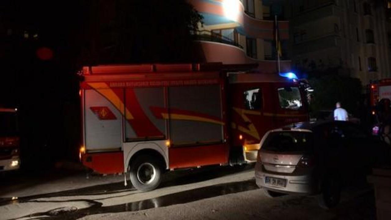 Ukrayna'nın Ankara Büyükelçiliğinde yangın çıktı