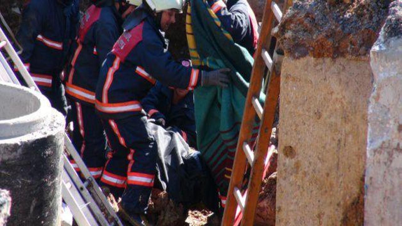 Ümraniye'de göçük! 1 işçi hayatını kaybetti