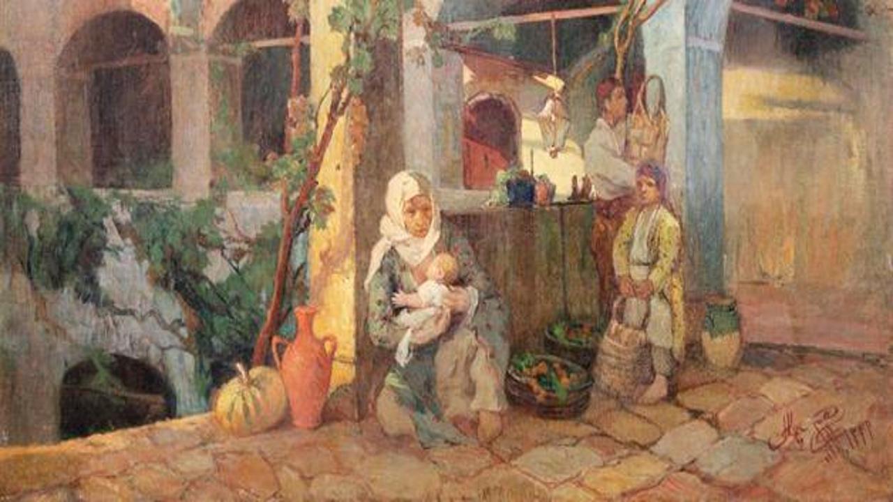 Ünlü Türk ressamın tablosu rekor fiyata satıldı