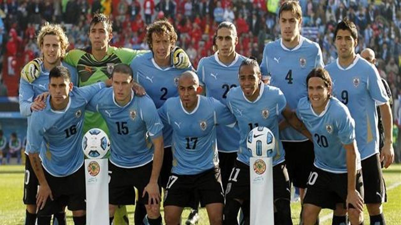 Uruguay'ın 25 kişilik Dünya Kupası kadrosu