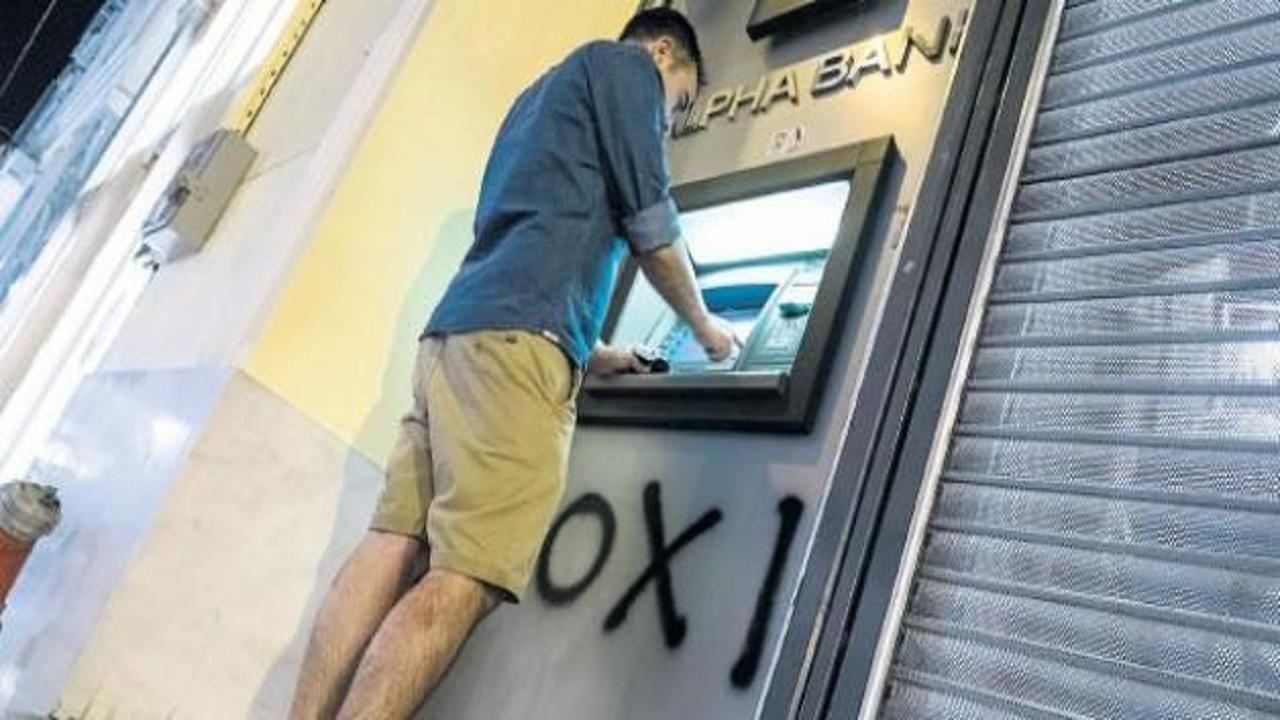 Uyanık Yunanlılar Türk ATM’sine koştu ama...