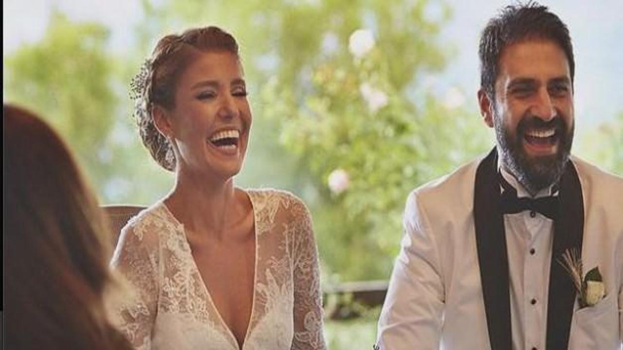 Gülben Ergen ile Erhan Çelik evlendi