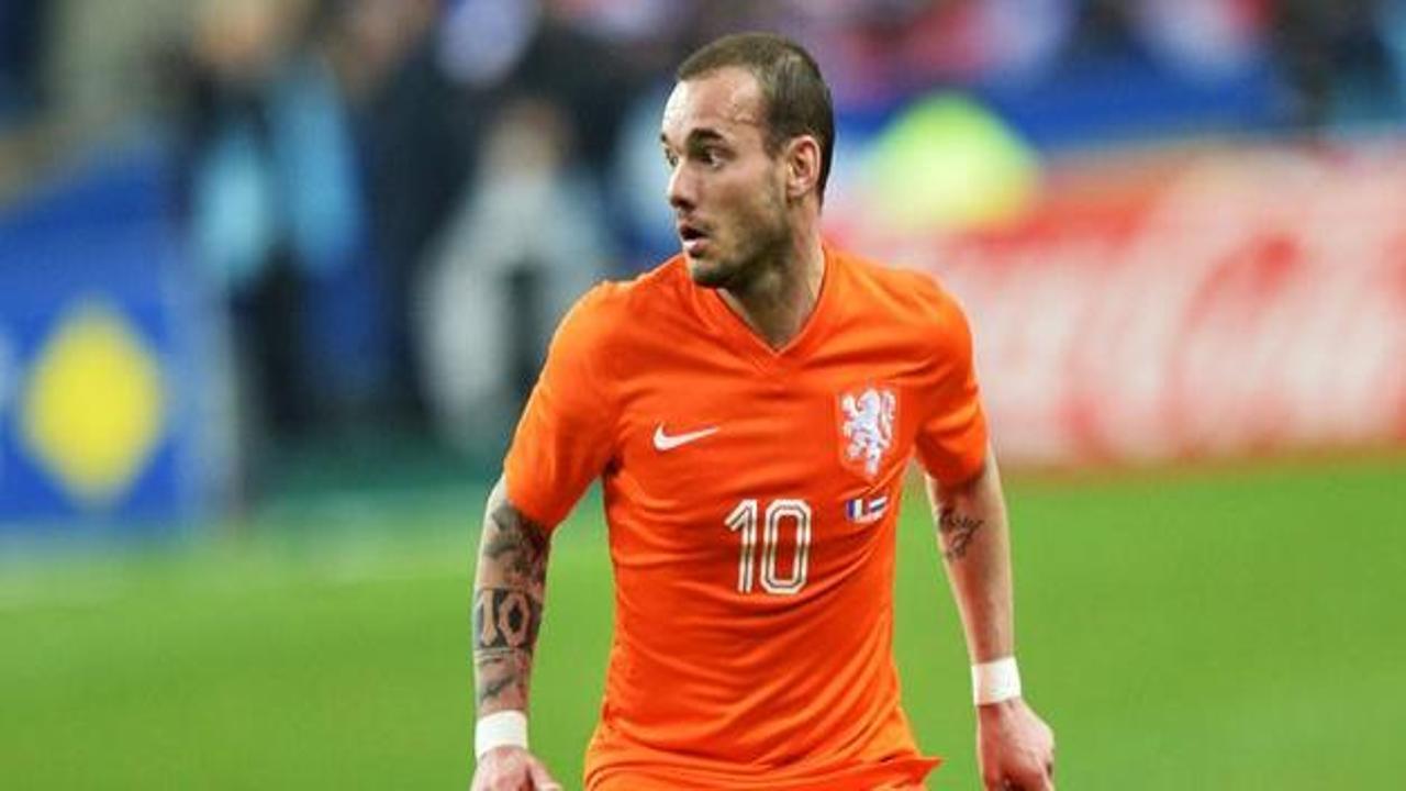  Sneijder: Kaptan değilim ama liderim