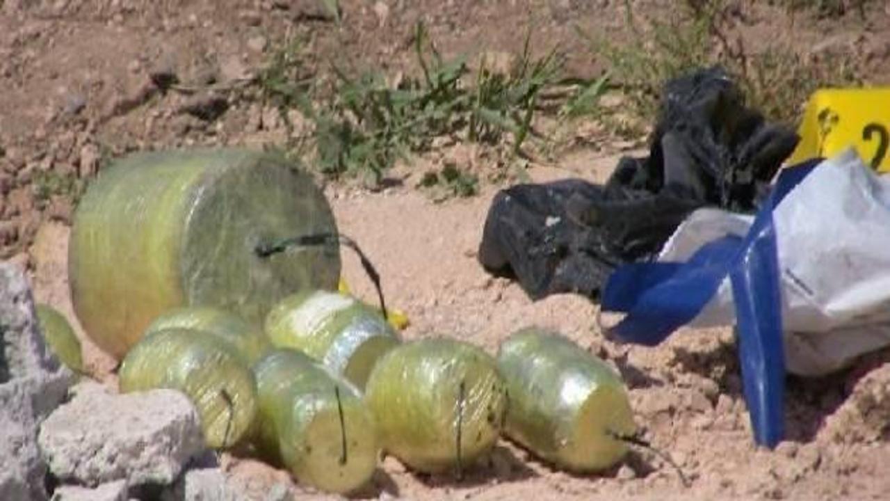 Viranşehir'de çöpte bomba bulundu