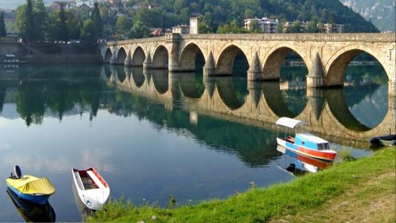 Tarihi Drina Köprüsü restore ediliyor