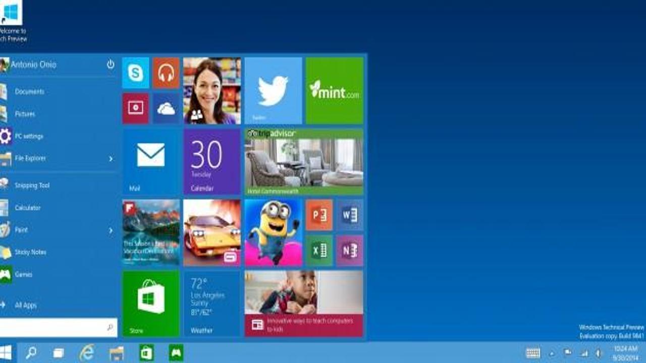 Windows 10'un çıkış tarihi belli oldu