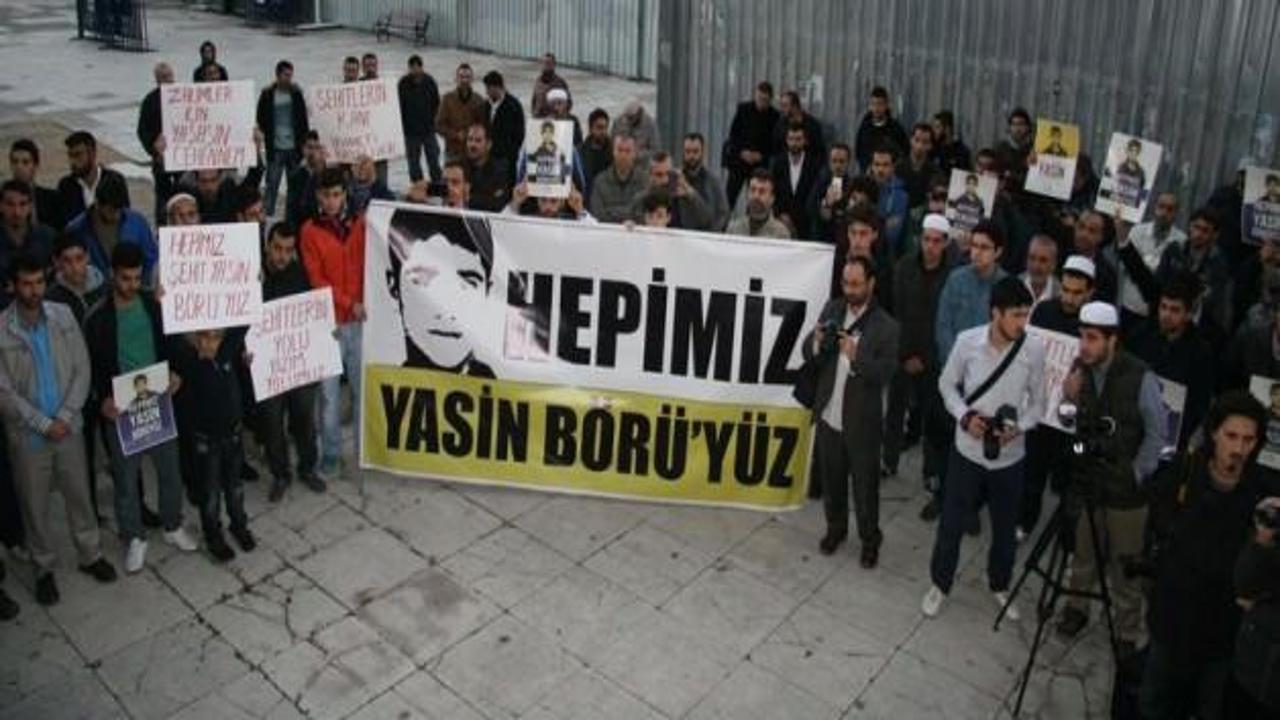 İstanbul'da "Yasin Börü" protestosu