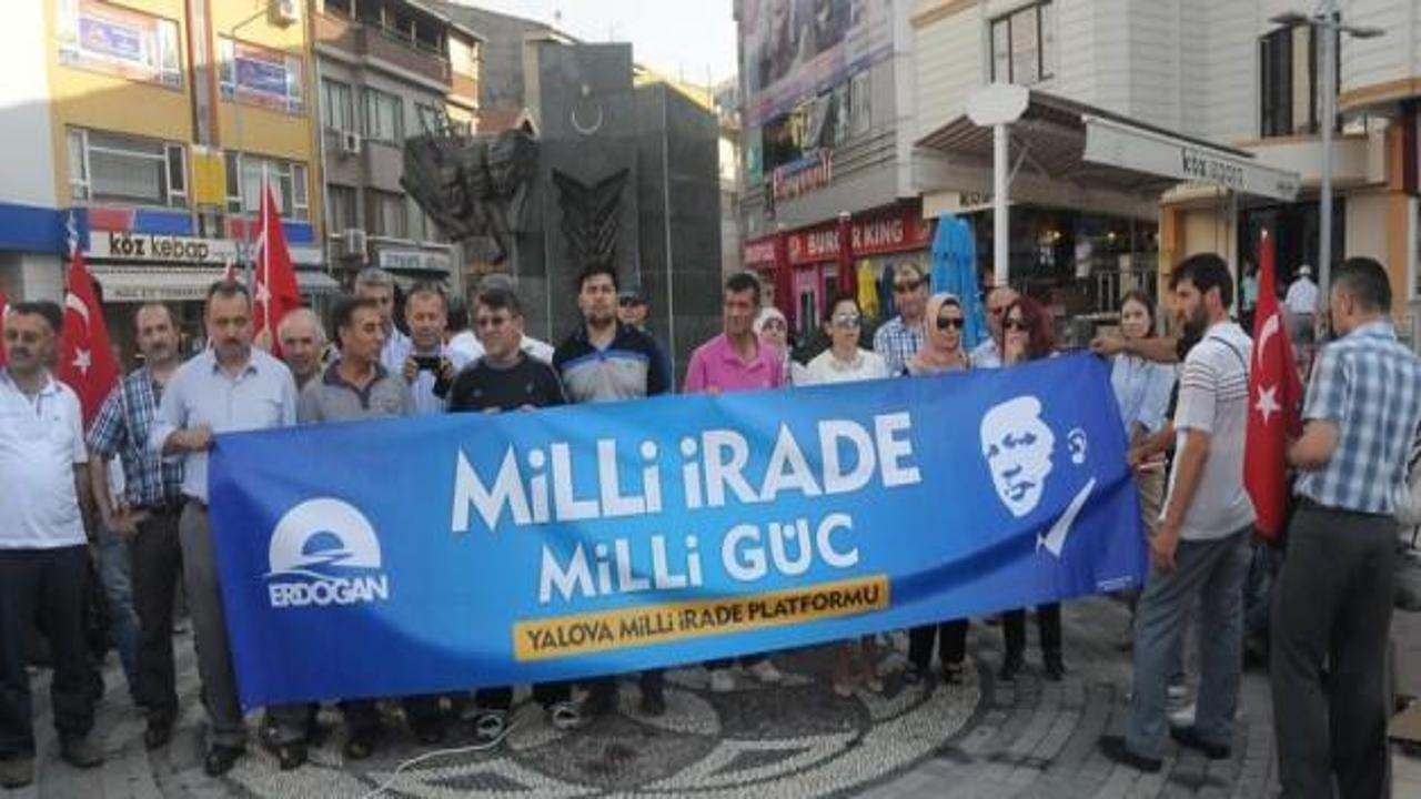 Yalova'da 60 STK'dan Erdoğan kararı 
