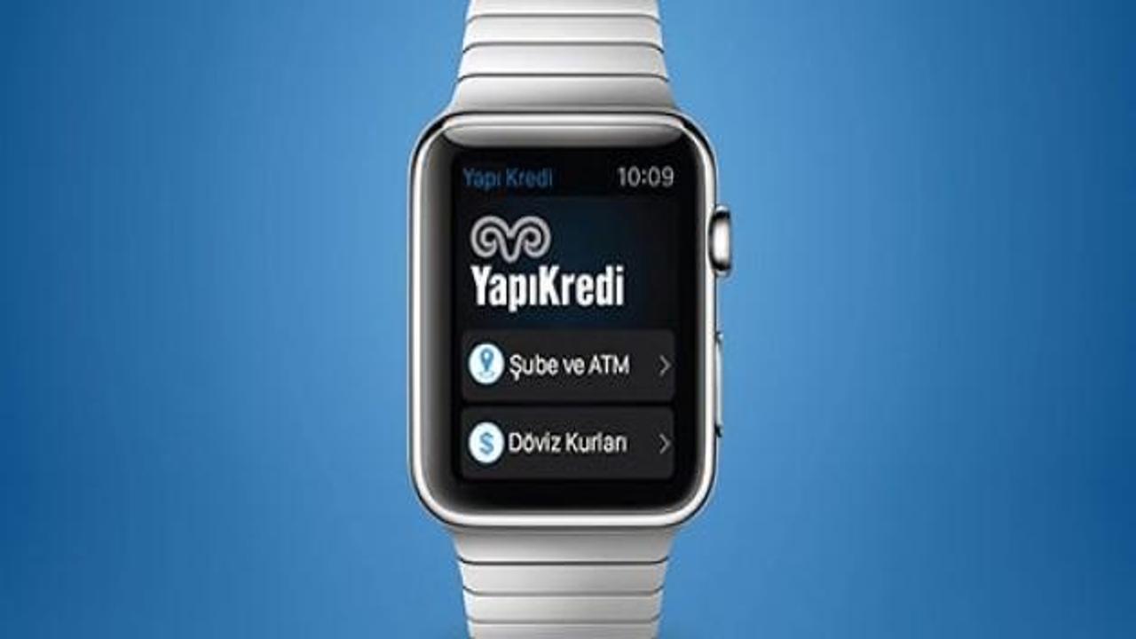 Yapı Kredi’den Apple Watch’a özel uygulama