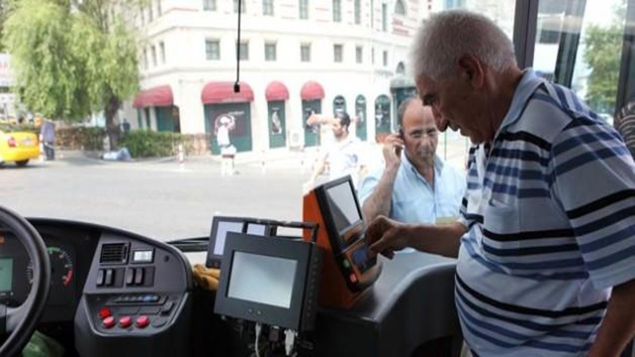 Yaşlıların otobüs paralarını devlet ödeyecek