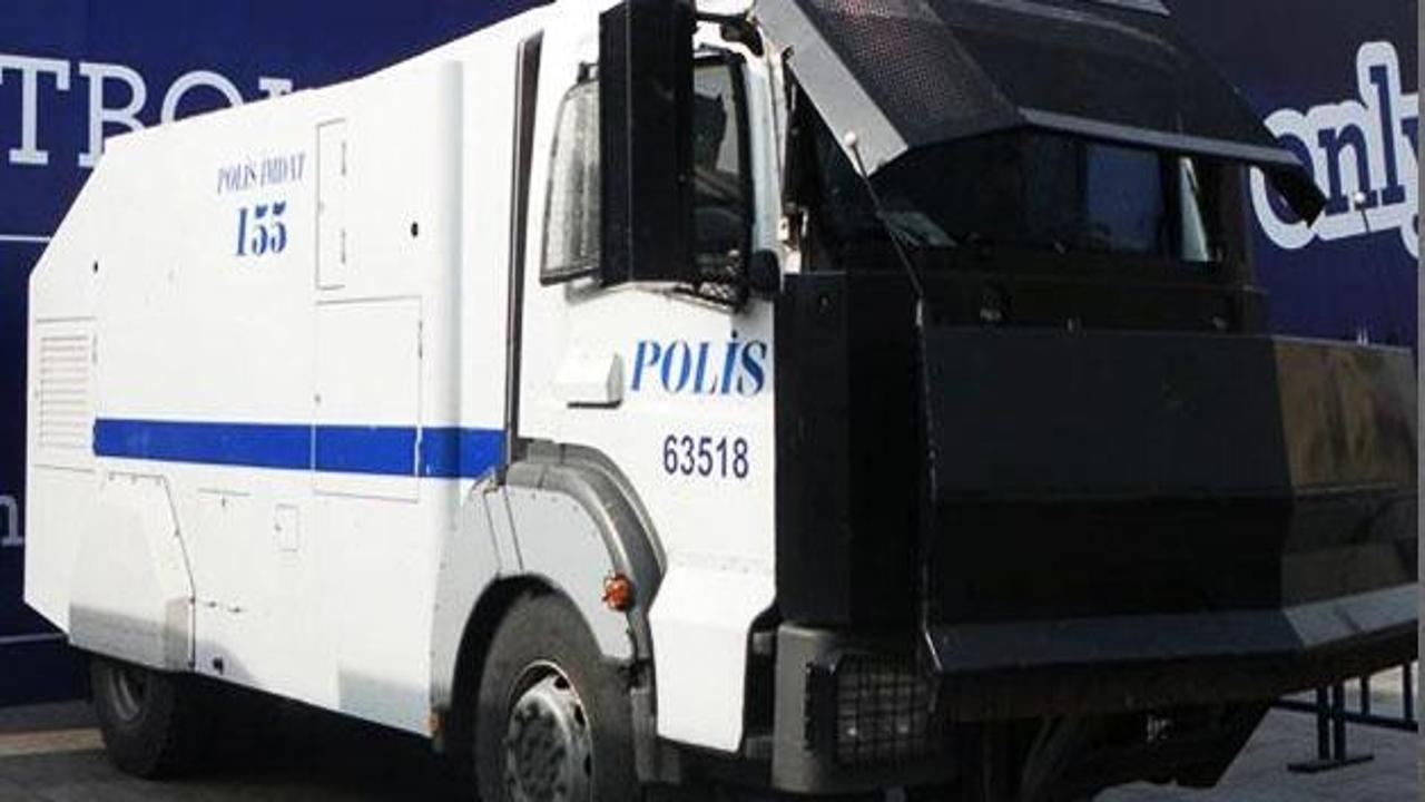 Yataklı TOMA'lardan 5'i geldi