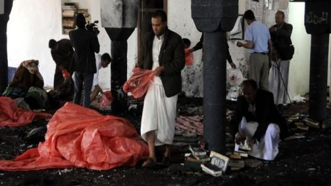 Yemen 3 cami bombalandı! Çok sayıda ölü var