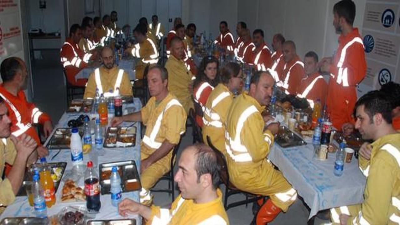 Yerin 600 metre altında oru&ccedil; a&ccedil;tılar