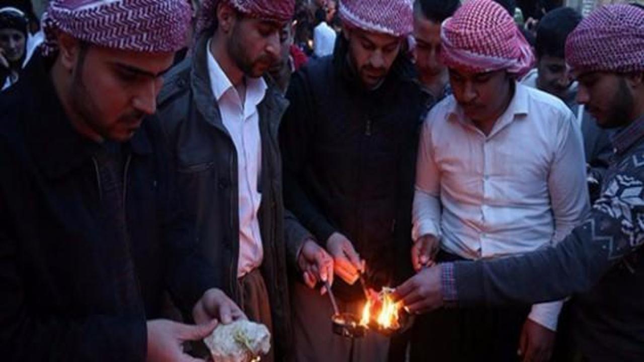 Yezidiler 'Kırmızı Çarşamba'yı buruk kutladı