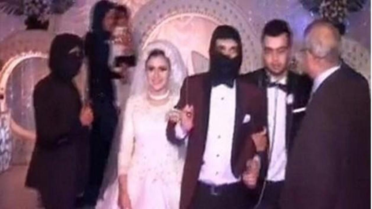  Yok artık! IŞİD konseptli düğün