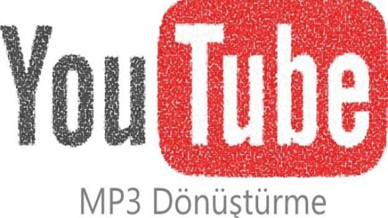 YouTube MP3 dönüştürme işlemi 
