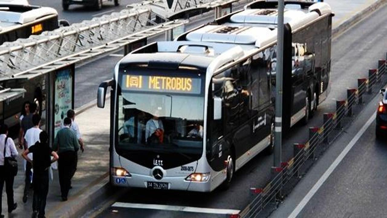 Metrobüs seferleri iptal edildi