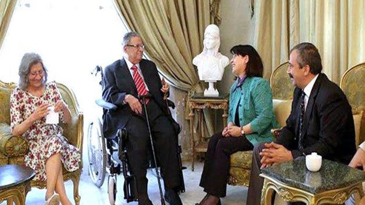 Zana ve Önder, Talabani'yle görüştü