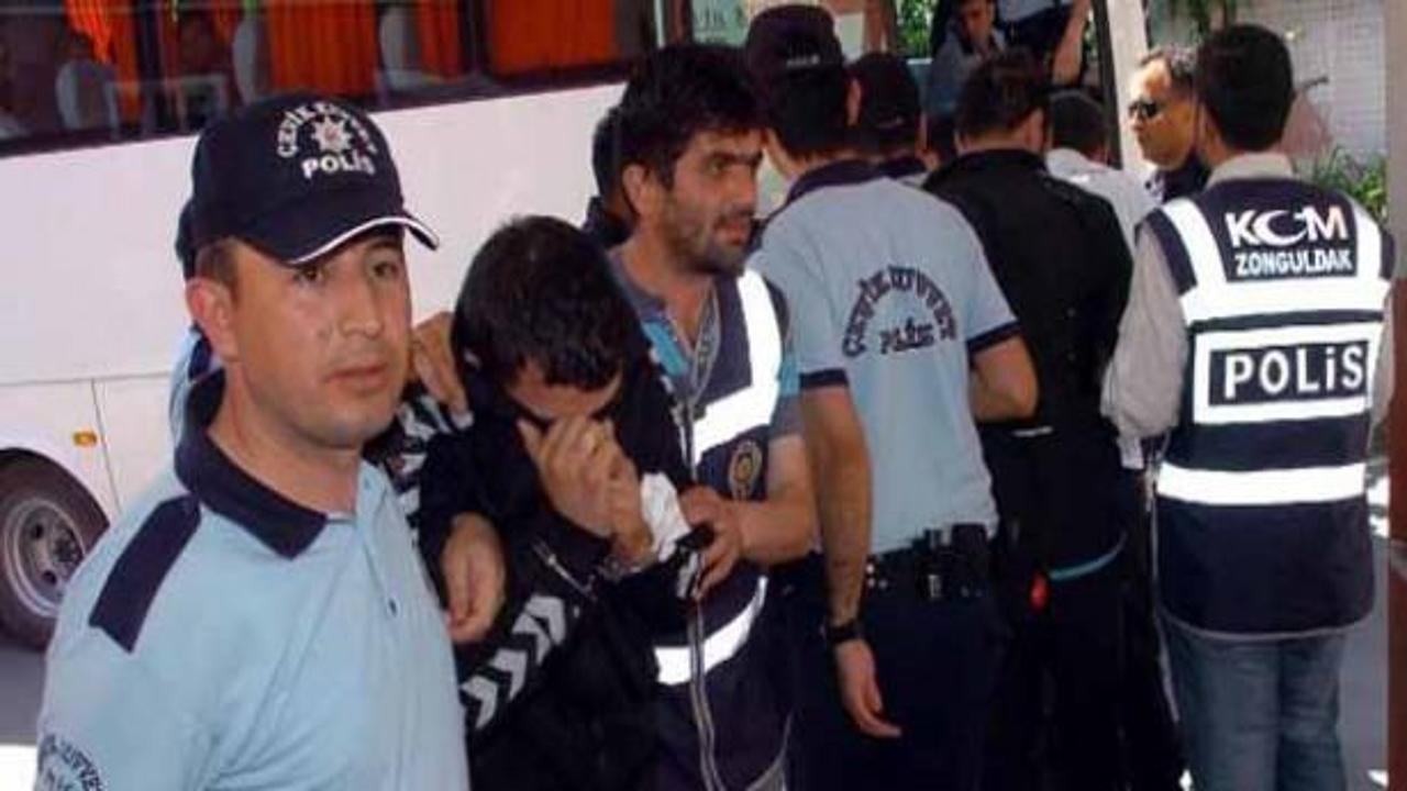Zonguldak'ta uyuşturucu operasyonu: 21 tutuklu