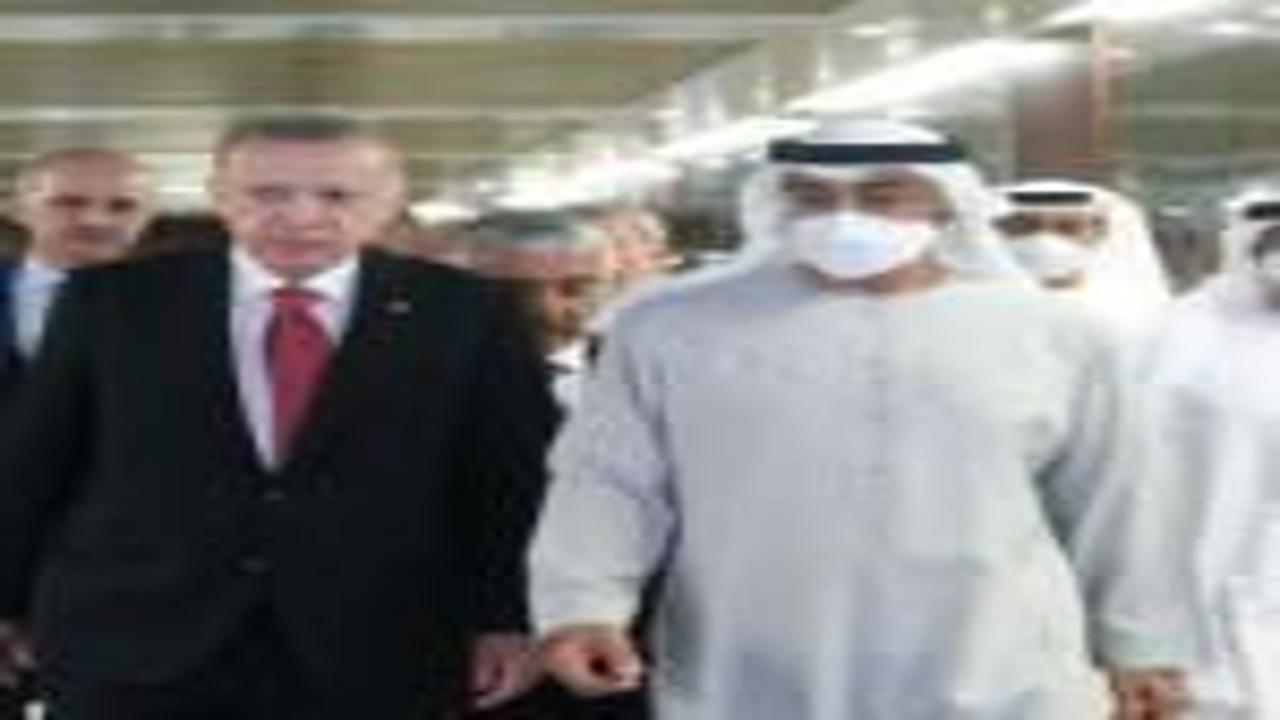 Cumhurbaşkanı Erdoğan taziye için Birleşik Arap Emirlikleri'nde