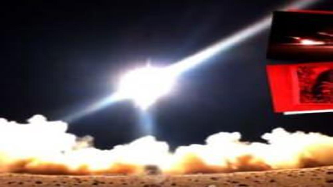 İran'dan operasyon Füzeler peş peşe havalandı Yeni görüntüler paylaştılar