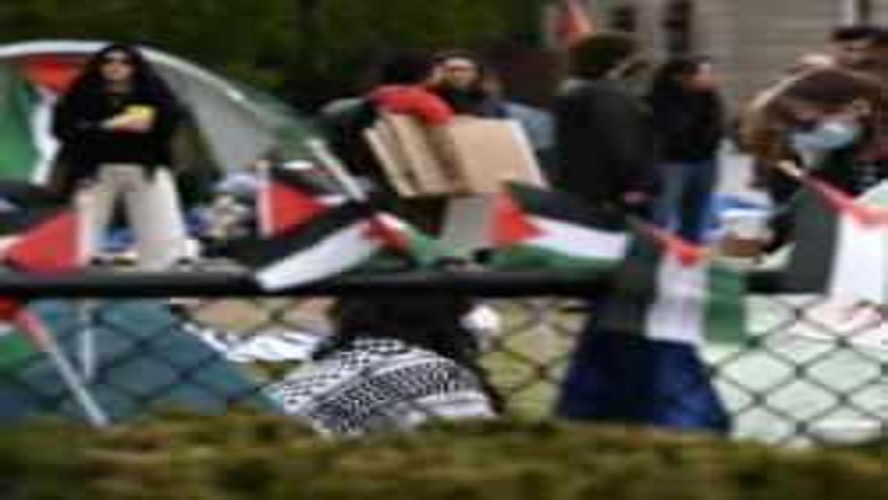 ABD üniversitelerindeki Gazze protestosu dalga dalga büyüyor Netanyahu panikledi