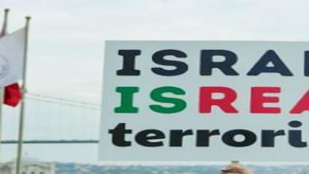 Türkiye'den Gazze'ye destek Üniversite İsrail'in saldırılarını protesto etti