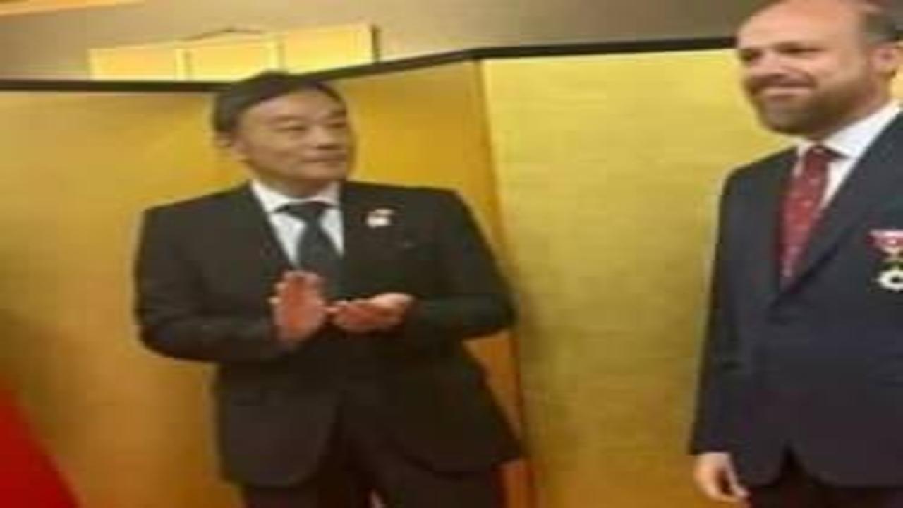 Japonya hükümetinden Bilal Erdoğan'a ödül