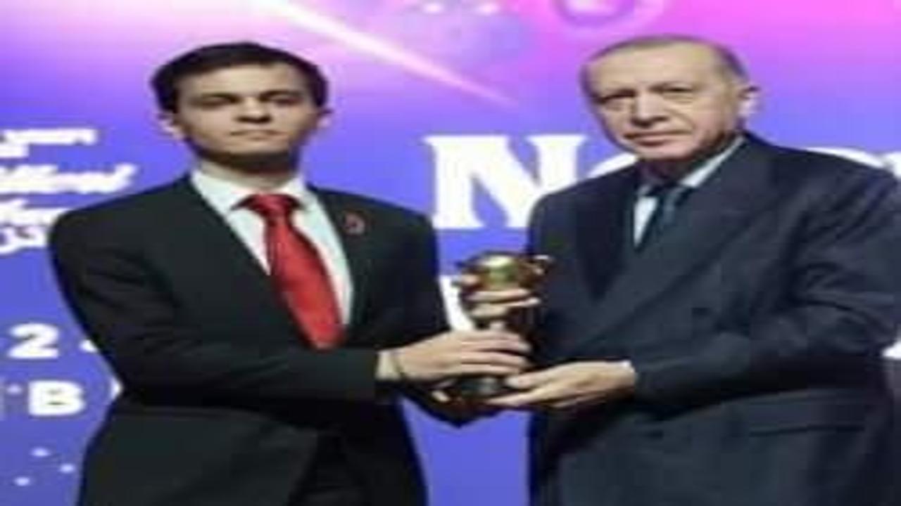 Filistin'e destek verdiği için şampiyonluğu iptal edilmişti Ödülünü Başkan Erdoğan
