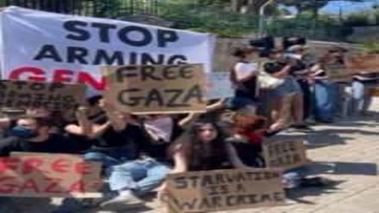 Kudüs'teki Gazze gösterisine müdahale