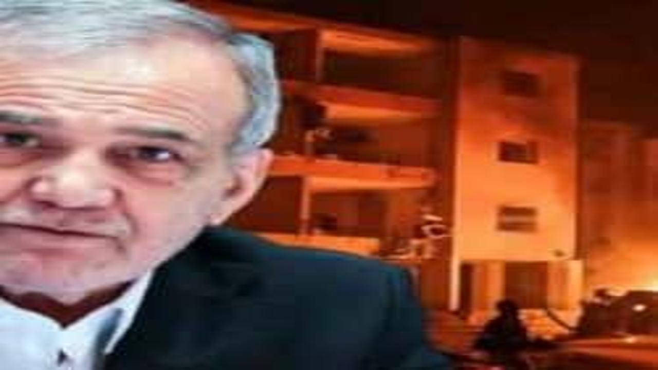 İran basını: Pezeşkiyan, İsrail saldırısında yaralandı