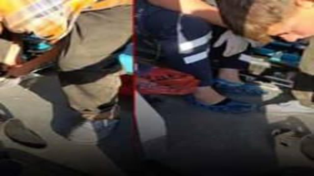 Ambulans şoförü, yaptığı hareketle gönülleri fethetti