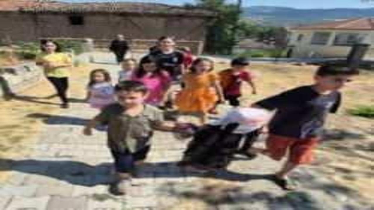 Amasyalı çocuklardan yağmur duası