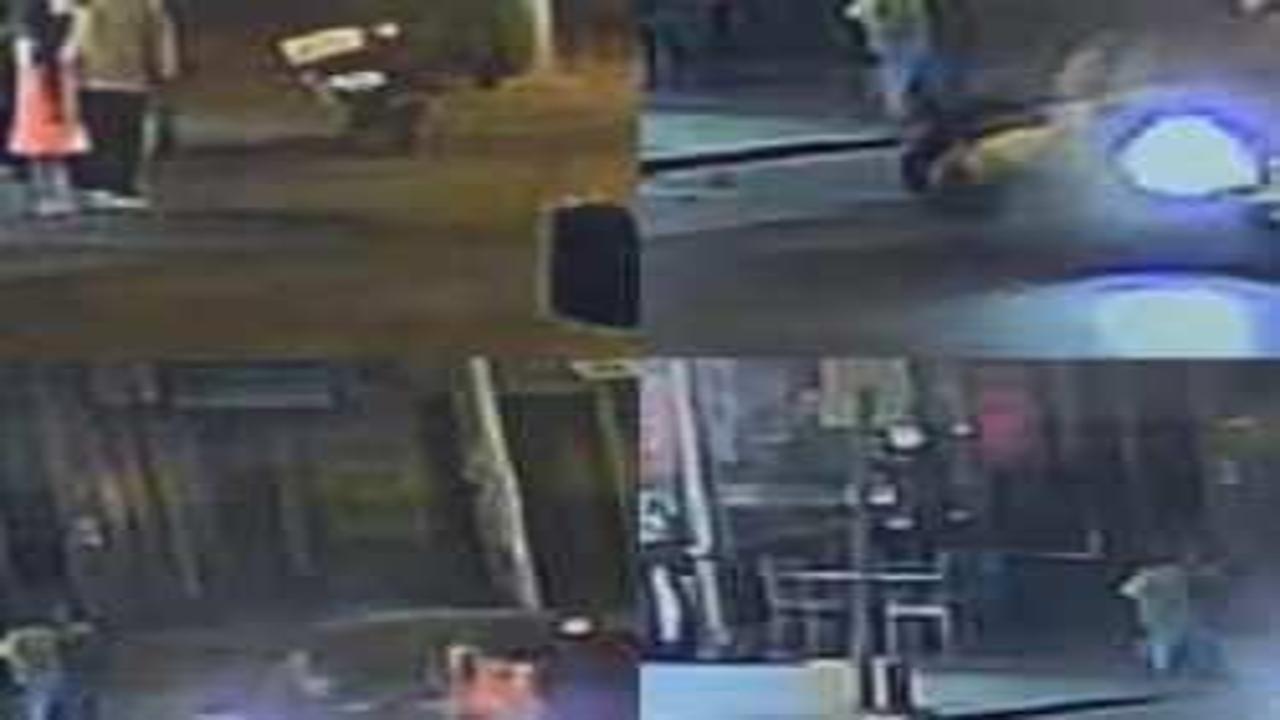 Anne ve kızına otomobilin çarptığı kaza kamerada