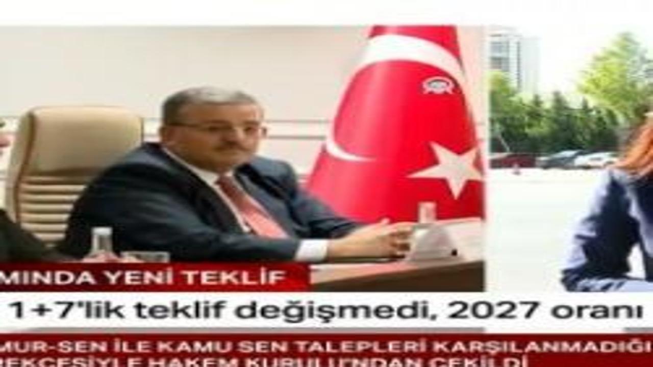 Canlı yayında arkadan gelen ses gündem oldu