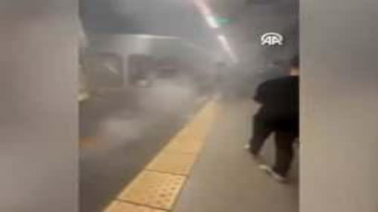 Yenikapı–Kirazlı metro hattında duman paniği