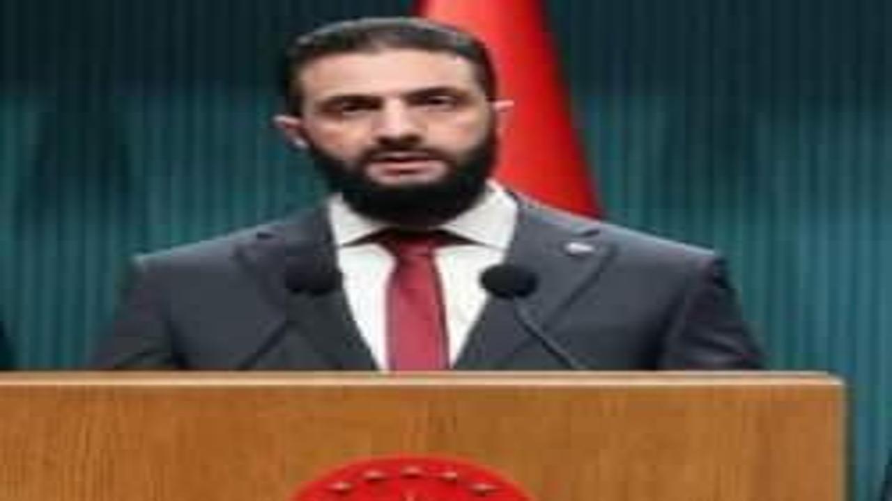 Suriye Cumhurbaşkanı Şara'dan son dakika SDG ve İsrail mesajı