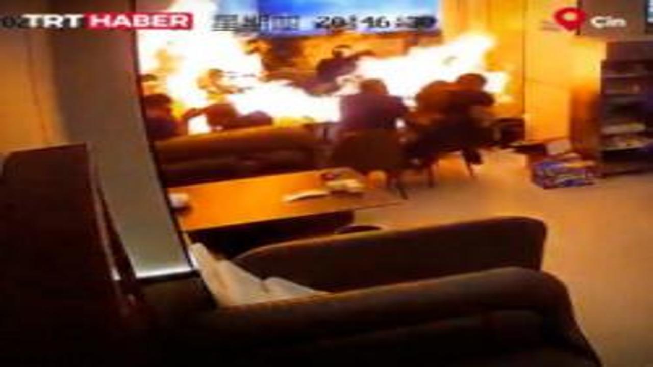 Çin’de restoranda gazlı ocak patladı: Yemek yiyenler panikle kaçtı