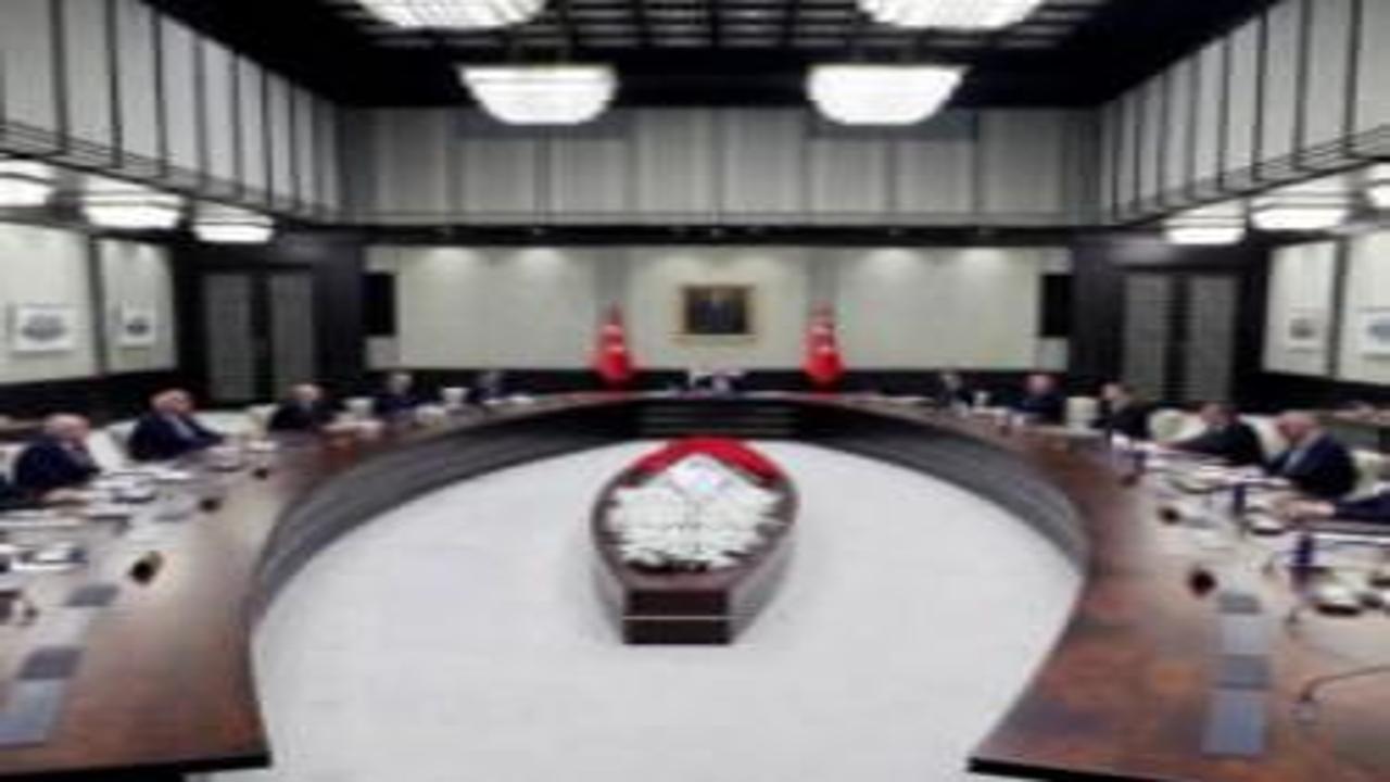 Kabine yarın toplanıyor: İşte gündemdeki başlıklar